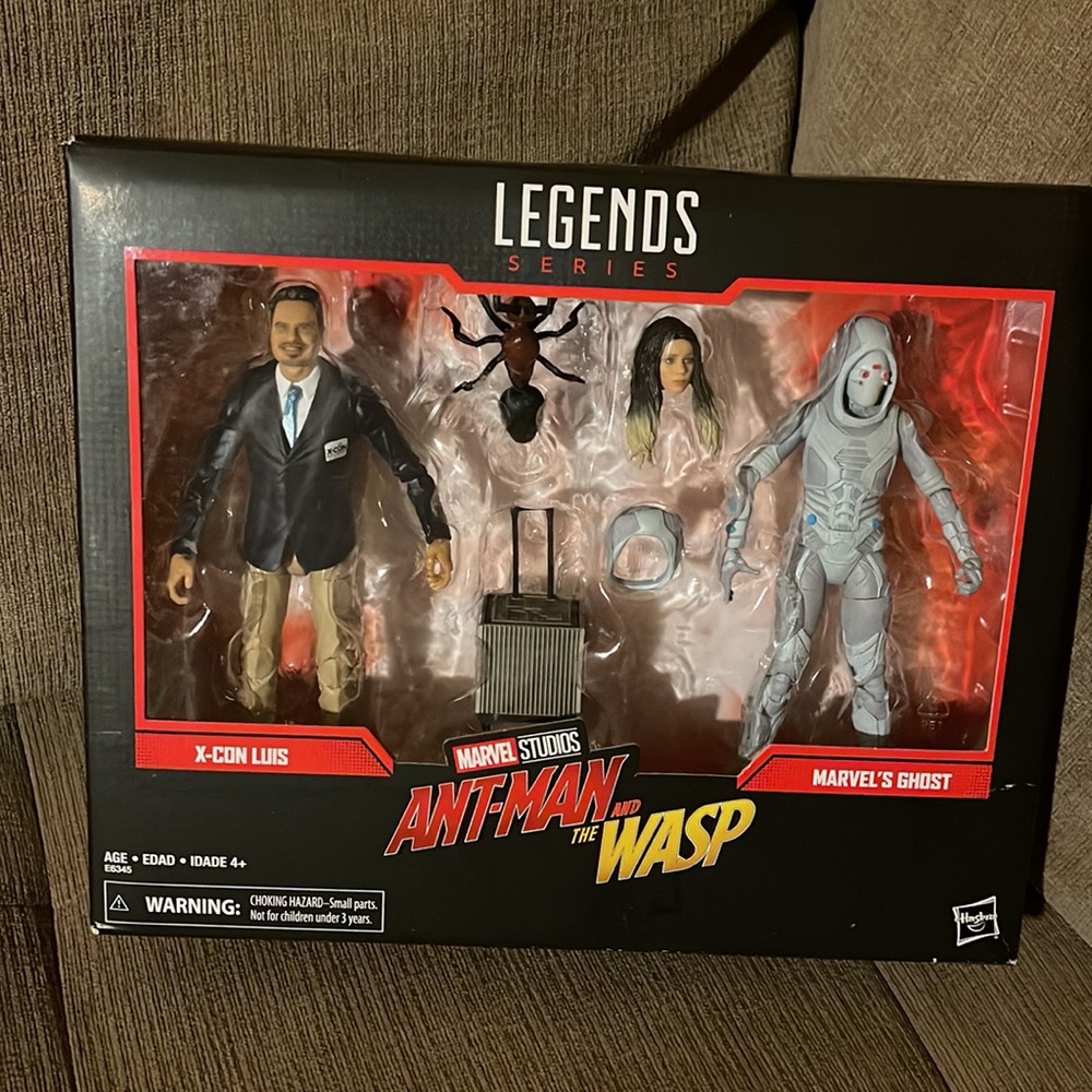 Marvel Legends X-CON LUIS & GHOST Figure Set NEW Ant-Man and Wasp Marvel Studios